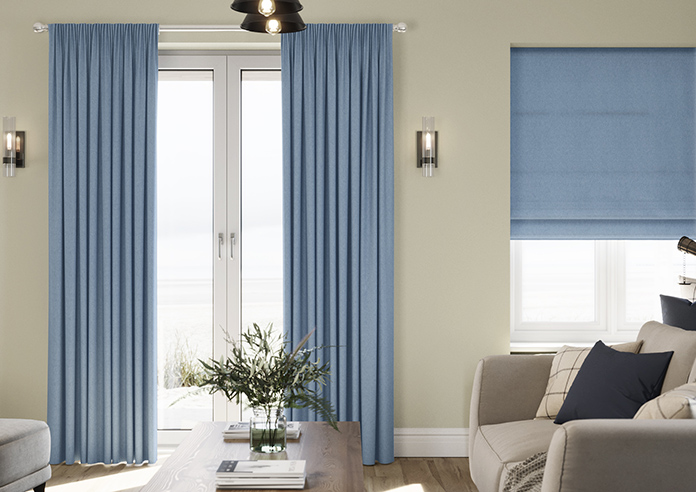 Wexley, Denim - Made to Measure Curtains - Image 3